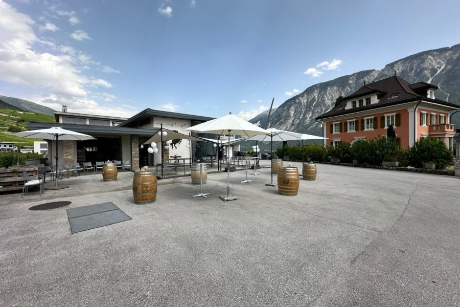 Terrasse Domaines Chevaliers