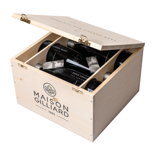 Caisse bois Assemblage Rouge